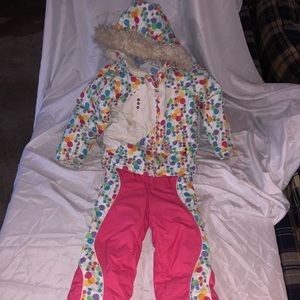 Obermeyer Kids Ski Bibs and Jacket